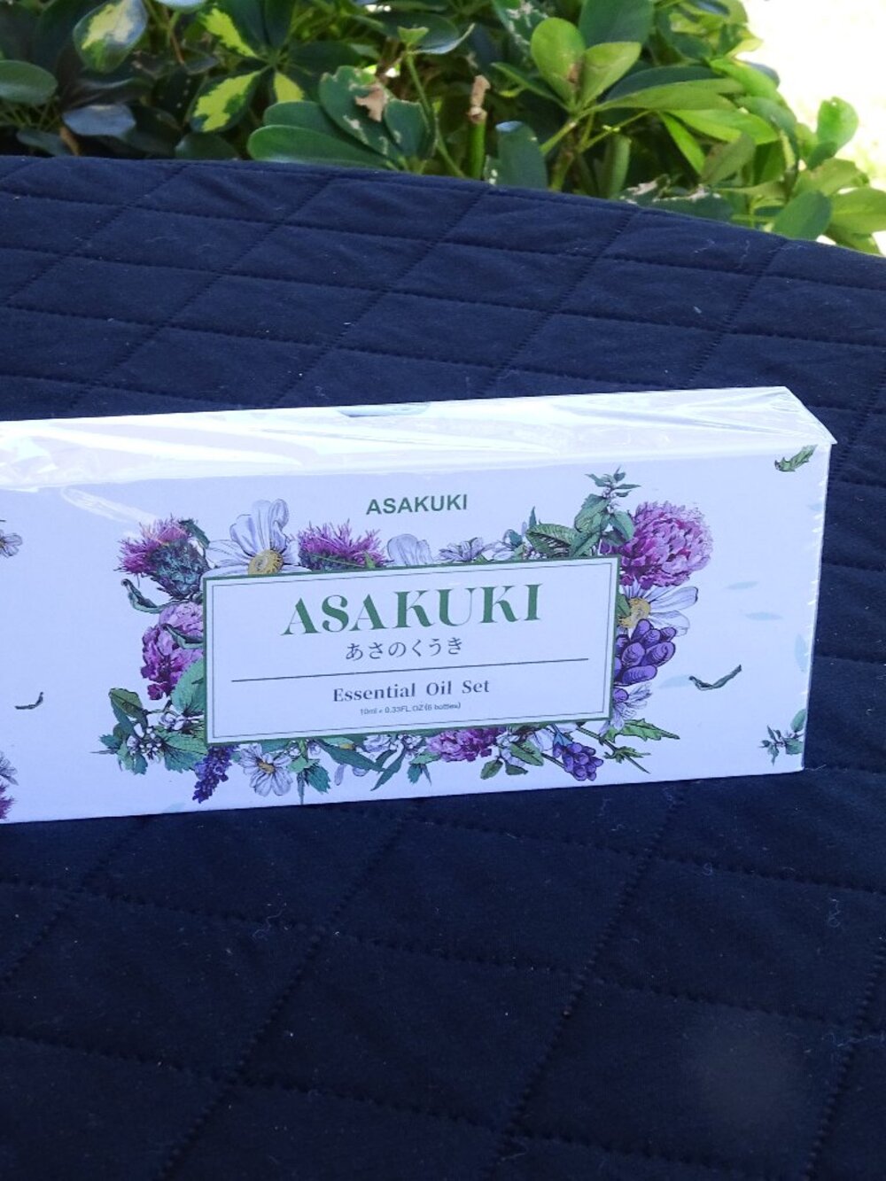 Asakuki Essential Oil Set 6 Bottles 10ml or 0.33 Ounces Each New In Box Exp 8/27